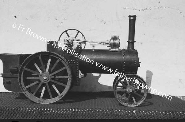 MR J RYAN WITH MODEL TRACTION ENGINE